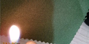 Is 1680D Oxford cloth flame retardant?