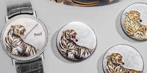 Tigers and tigers are powerful, “red” luck is in the air, Piaget launches limited edition zodiac watch composite fabric information