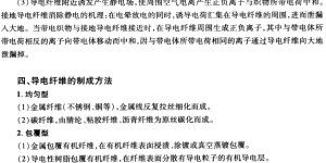 Static electricity phenomenon and conductive fiber composite fabric information