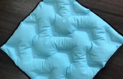 Channel fabric, double layer channel fabric composite fabric product