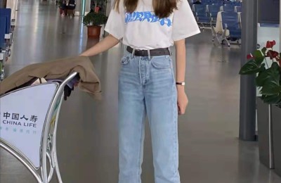 How to wear T-shirts with a sense of fashion (simple daily wear)