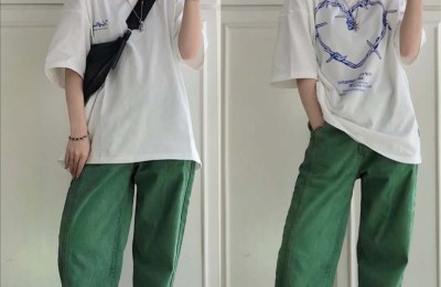 What pants look good with a white T-shirt (high-waisted wide-leg pants cover the flesh and look slim)