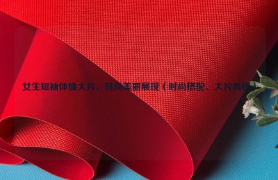 Girls’ short-sleeved T-shirt blockbuster, fashionable and beautiful display (fashion matching, blockbuster style) composite fabric information
