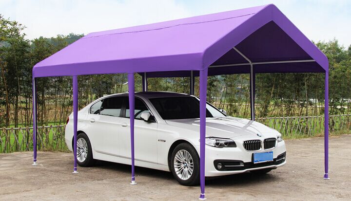 Oxford cloth parking shed